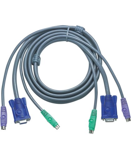 Aten 2L5005P 5m toetsenbord-video-muis (kvm) kabel