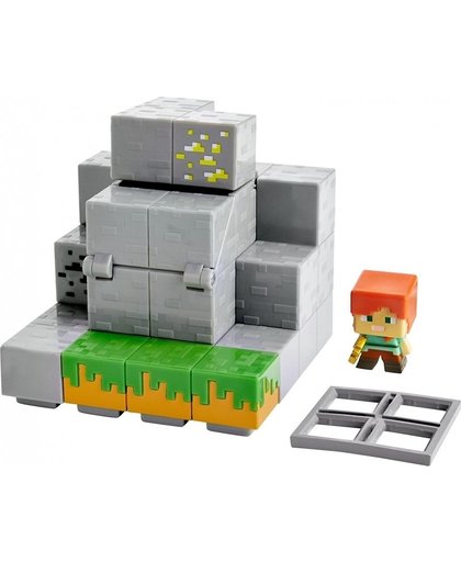 Minecraft Mini Figure Environment Set - Waterfall Wonder
