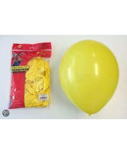 Ballonnen 100 stuks Geel