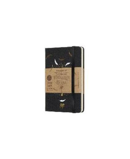Moleskine Wochen Notizkalender, Harry Potter, 18 Monate, 2018/2019, Pocket/A6, Hard Cover, Schwarz. Moleskine, Hardcover