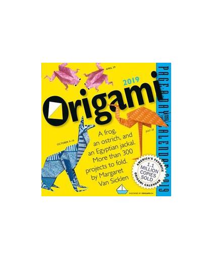 2019 Origami Colour Page-A-Day Calendar. Margaret Van Sicklen, Paperback
