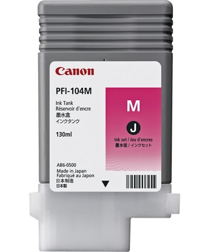 Canon PFI-104M 130ml Magenta inktcartridge