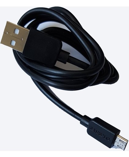 Olesit K102 Micro USB Kabel 1 Meter Laadsnoer Oplaadkabel geschikt voor de Samsung Galaxy Tab Modellen - Zwart