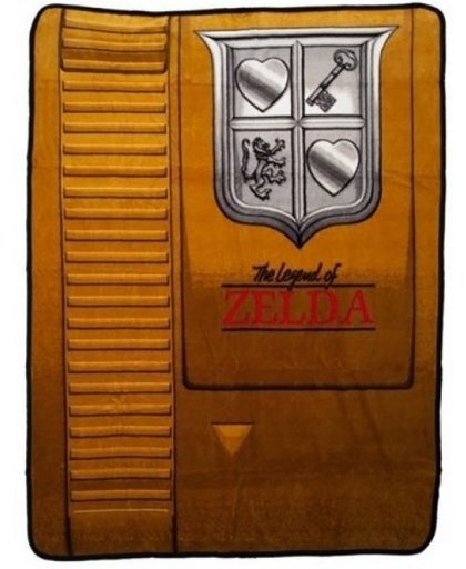 Zelda - Gold Cartridge Fleece Blanket