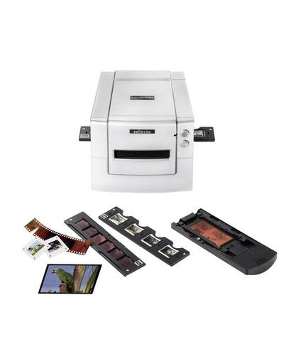 Reflecta MF 5000 Diascanner, Negatiefscanner, Fotoscanner 3200 dpi Stof- en krasverwijdering: Hardware Middenformaatfilm