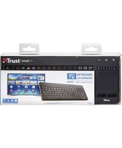 Trust Sento Smart TV Keyboard for Samsung Draadloos toetsenbord Zwart