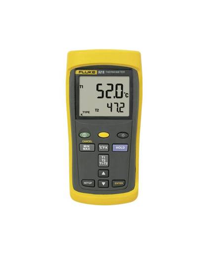Fluke 52 II Temperatuurmeter -250 tot +1372 Â°C Sensortype J, K, T, E Kalibratie conform: Fabrieksstandaard (zonder certificaat)
