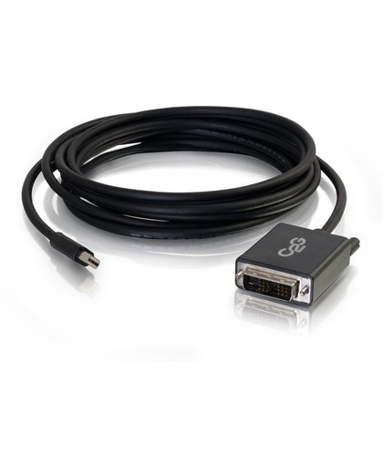 C2G 1.0m Mini DisplayPort M / Single Link DVI-D M 1 m Zwart
