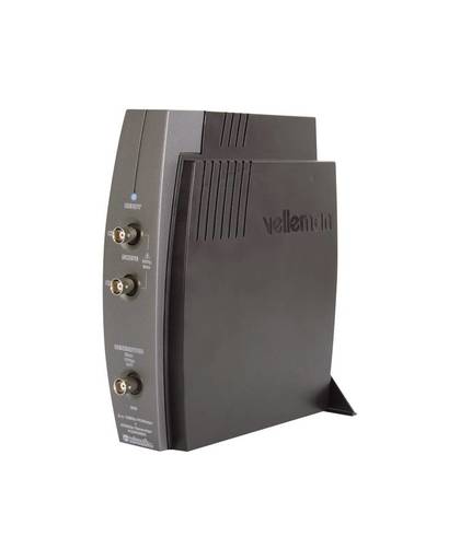 Velleman PCSGU250 USB-oscilloscoop 12 MHz 2-kanaals 4 kSa/s 4 kpts 8 Bit Digitaal geheugen (DSO), Functiegenerator, Spectrum-analyser