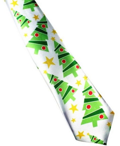 Kerst stropdas – Merry Christmas and a Happy New Tie Nr. 5 – Men Christmas Tie