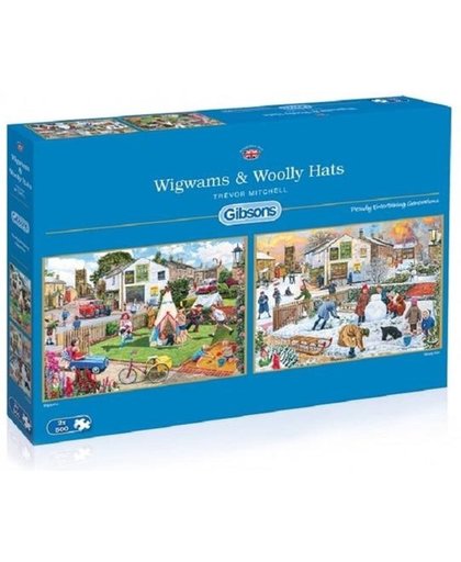 Puzzel - Gibsons Wigwams & Wooly Hats