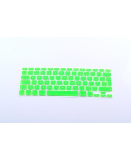 Xssive Toetsenbord cover voor MacBook 12 inch Retina - siliconen - licht groen - NL indeling