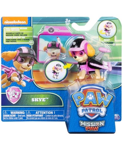 Paw Patrol Pup Pack - Skye Mission Paw action figuur 6 cm