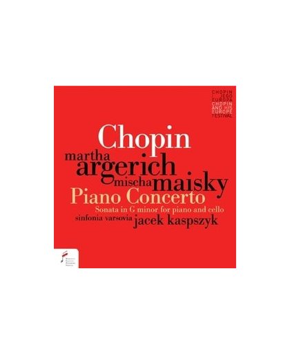 PIANO CONCERTO NO.1 MARTHA ARGERICH/MISCHA MAISKY. F. CHOPIN, CD