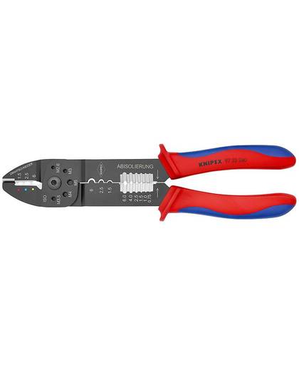 Knipex 97 32 240 Krimptang GeÃ¯soleerde kabelschoenen, GeÃ¯soleerde stekkerverbinders 1.5 tot 6 mmÂ²