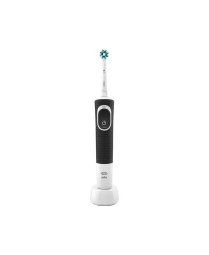 Oral-B Vitality 100 black Elektrische tandenborstel Roterend / oscillerend Wit, Zwart