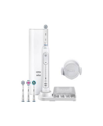 Oral-B Genius 10000 N white Elektrische tandenborstel Roterend / oscillerend Wit