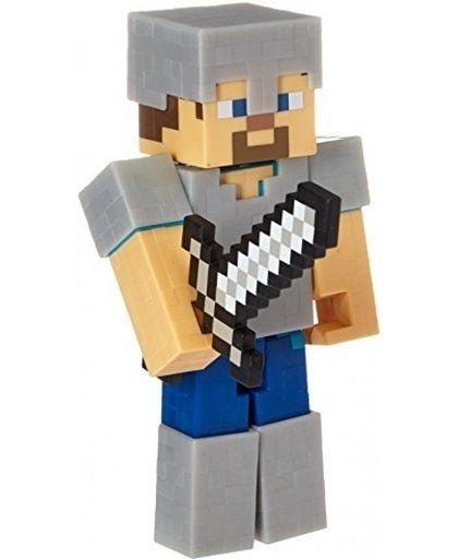 Minecraft Action Figure: Iron Armor Steve