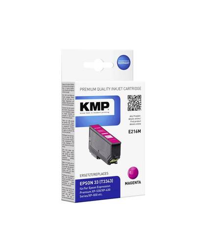 KMP Inkt vervangt Epson T3343, 33 Compatibel Magenta E216M 1633,4806