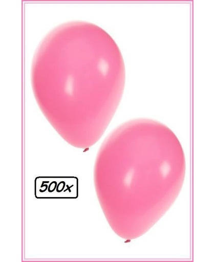 Ballonnen helium 500x babyrose