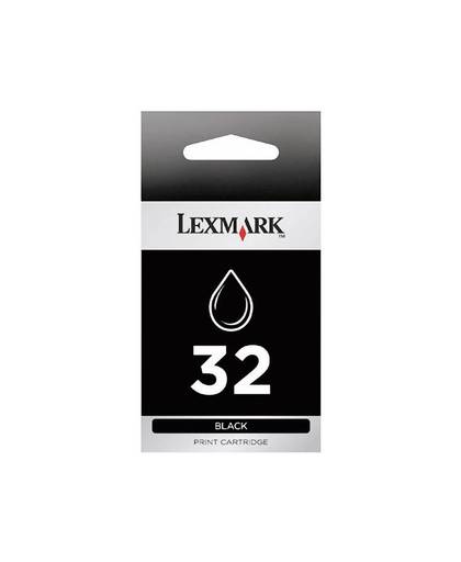 Lexmark Nr. 32 standaard zwarte inktcartridge