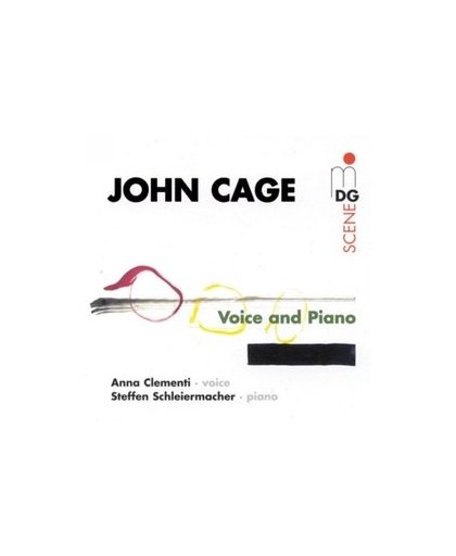 MUSIC FOR VOICE & PIANO W/ANNA CLEMENTI & STEFFEN SCHLEIERMACHER. Audio CD, J. CAGE, CD