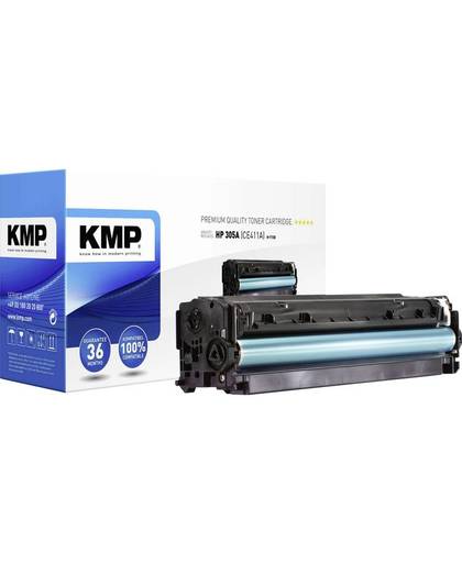 KMP Printercartridge / toner H-T158 / 1233,0003 / vervangt HPN/A, Cyaan, Compatibel