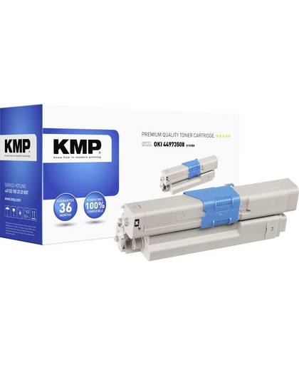 KMP Tonercassette vervangt OKI 44973508 Compatibel Zwart 7000 bladzijden O-T49BX