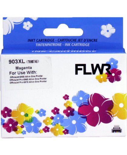 FLWR - Inktcartridge / 903XL / Magenta - geschikt voor HP