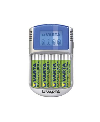 Varta 57070 201 441 batterij-oplader Zilver Batterijlader voor binnengebruik
