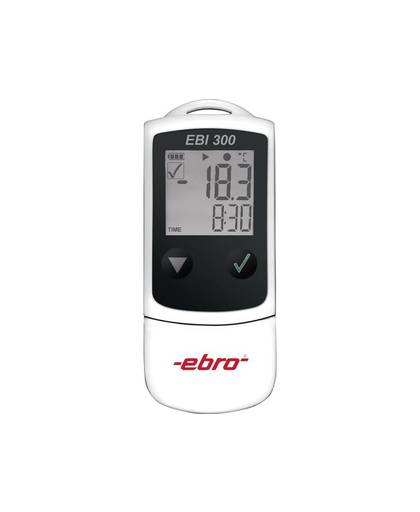 ebro EBI 300 Temperatuur datalogger Te meten grootheid Temperatuur -30 tot 70 Â°C Kalibratie conform Fabrieksstandaard (zonder certificaat)