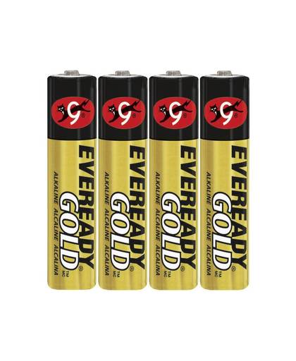 AAA batterij (potlood) Eveready Gold Alkaline 1.5 V 4 stuks
