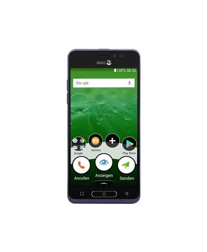 doro 8035 Dual-SIM senioren smartphone 16 GB 12.7 cm (5 inch) 5 Mpix Android 7.1 Nougat Donkerblauw
