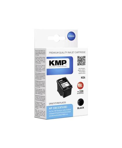 KMP Inkt vervangt HP 338 Compatibel Zwart H24 1022,4338