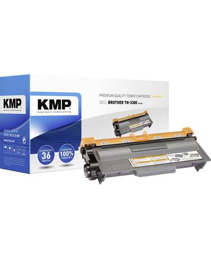 KMP Tonercassette vervangt Brother TN-3380, TN3380 Compatibel Zwart 8500 bladzijden B-T46