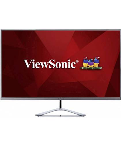 Viewsonic VX3276-MHD-2 LED-monitor 81.3 cm (32 inch) Energielabel A 1920 x 1080 pix Full HD 8 ms HDMI, DisplayPort, VGA, Hoofdtelefoon (3.5 mm jackplug),