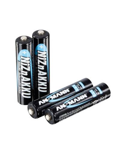 Oplaadbare AAA batterij (potlood) Ansmann NiZn 550 mAh 1.6 V 4 stuks