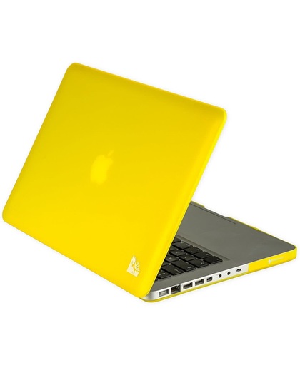 Gecko Covers 'Clip On' hoes voor MacBook Pro 13 inch - Geel