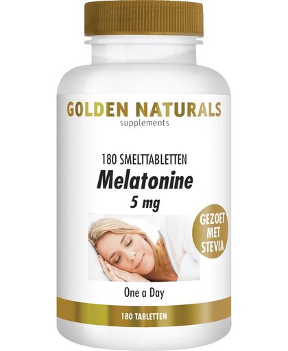 Golden Naturals Melatonine 5mg