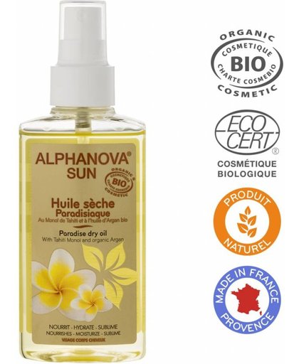 Alphanova Sun Dry Oil Spray Paradise Bio