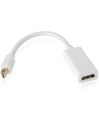 Mini DisplayPort / Mini DP / Thunderbolt naar HDMI female / vrouwelijk kabel / adapter / omvormer voor Laptop. HUISMERK