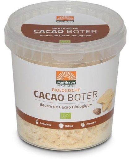 Mattisson Bio Cacao Boter