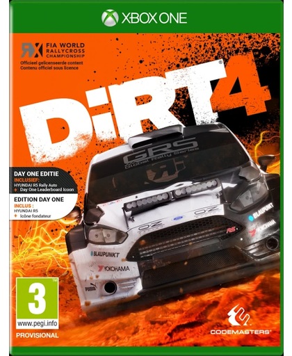 DiRT 4 - Day 1 Edition /Xbox One