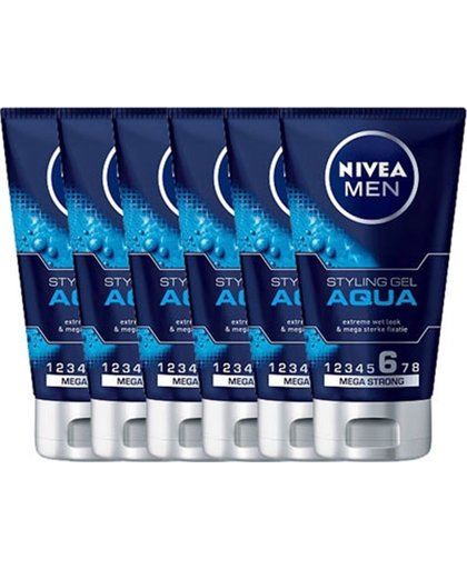 Nivea Men Styling Gel Aqua Voordeelverpakking