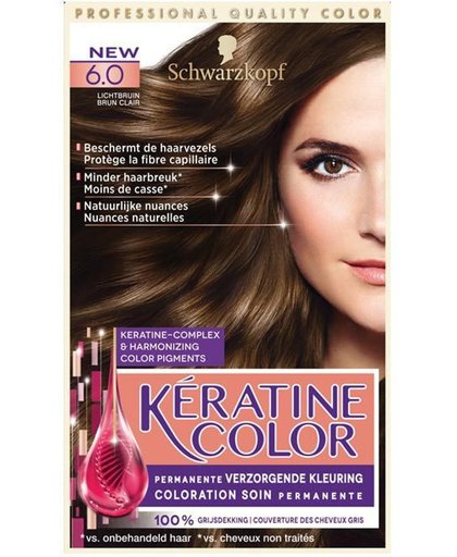 Schwarzkopf Keratine Color 6.0 Licht Bruin