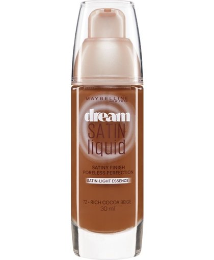 Maybelline Dream Satin Liquid Foundation 72 Rich Cocoa - Online Only