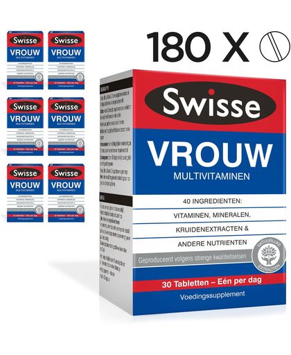 Swisse Multivitaminen Vrouw Voordeelverpakking
