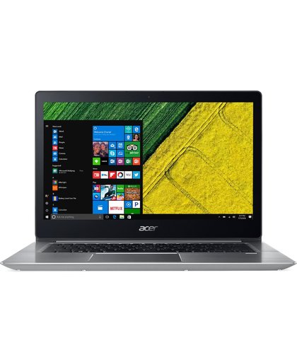 Acer Swift SF314-52-388U Zilver Notebook 35,6 cm (14") 1920 x 1080 Pixels 2,40 GHz Zevende generatie Intel® Core™ i3 i3-7100U