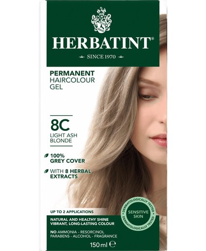 Herbatint 8c Light Ash Blonde 25280