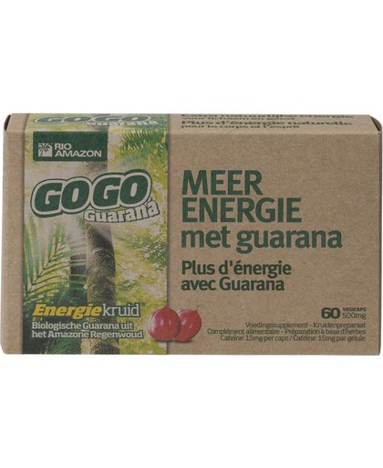 Rio Gogo guarana 500mg Capsules maandverpakking